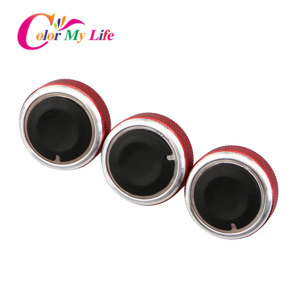 Car Air Conditioning Turning Switch Knob 3pcs/Set for Ford Focus 2 MK2 Focus 3 MK3 2005-Mondeo C-MAX