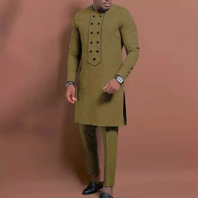 Kelechi Long Sleeve Button Outfit - Image 6