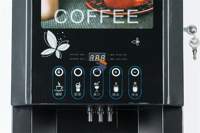Instant Coffee Machine Commercial Automatic Coffee Drinks Machine Milk Tea  One Machine Hot And Cold Dual Use 220v 33-sc 1pc - Coffee Makers -  AliExpress