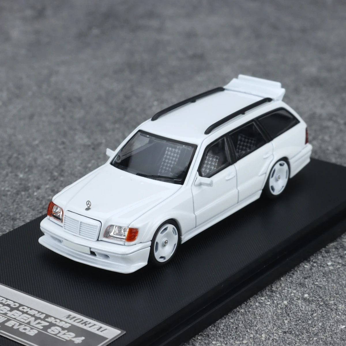 1:64, HEC exhibition limited edition Mercedes-Benz S124, alloy die
