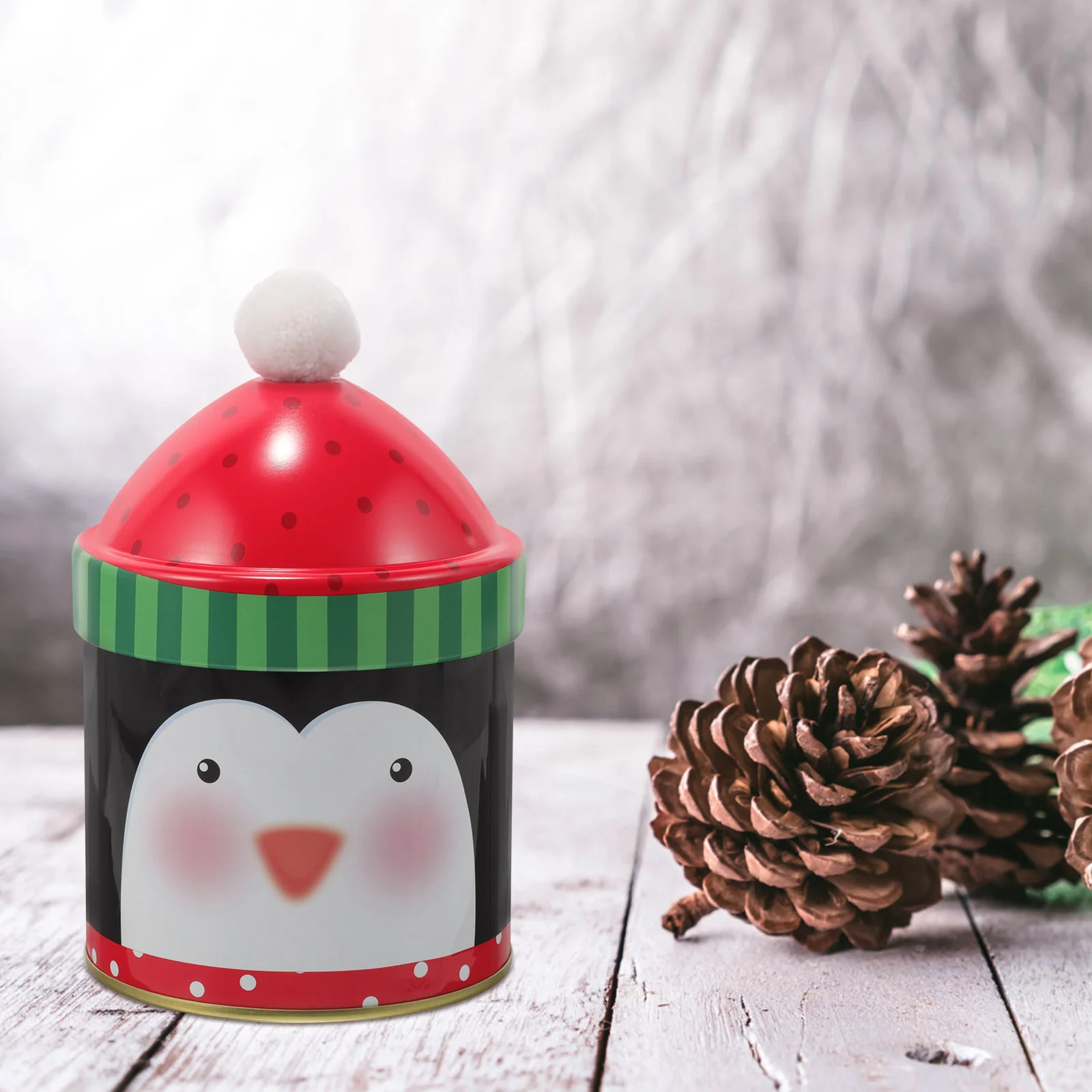 

Christmas Candy Box Festival Candies Jar Small Gift Container Candy Storage Box Snack Box with Lid