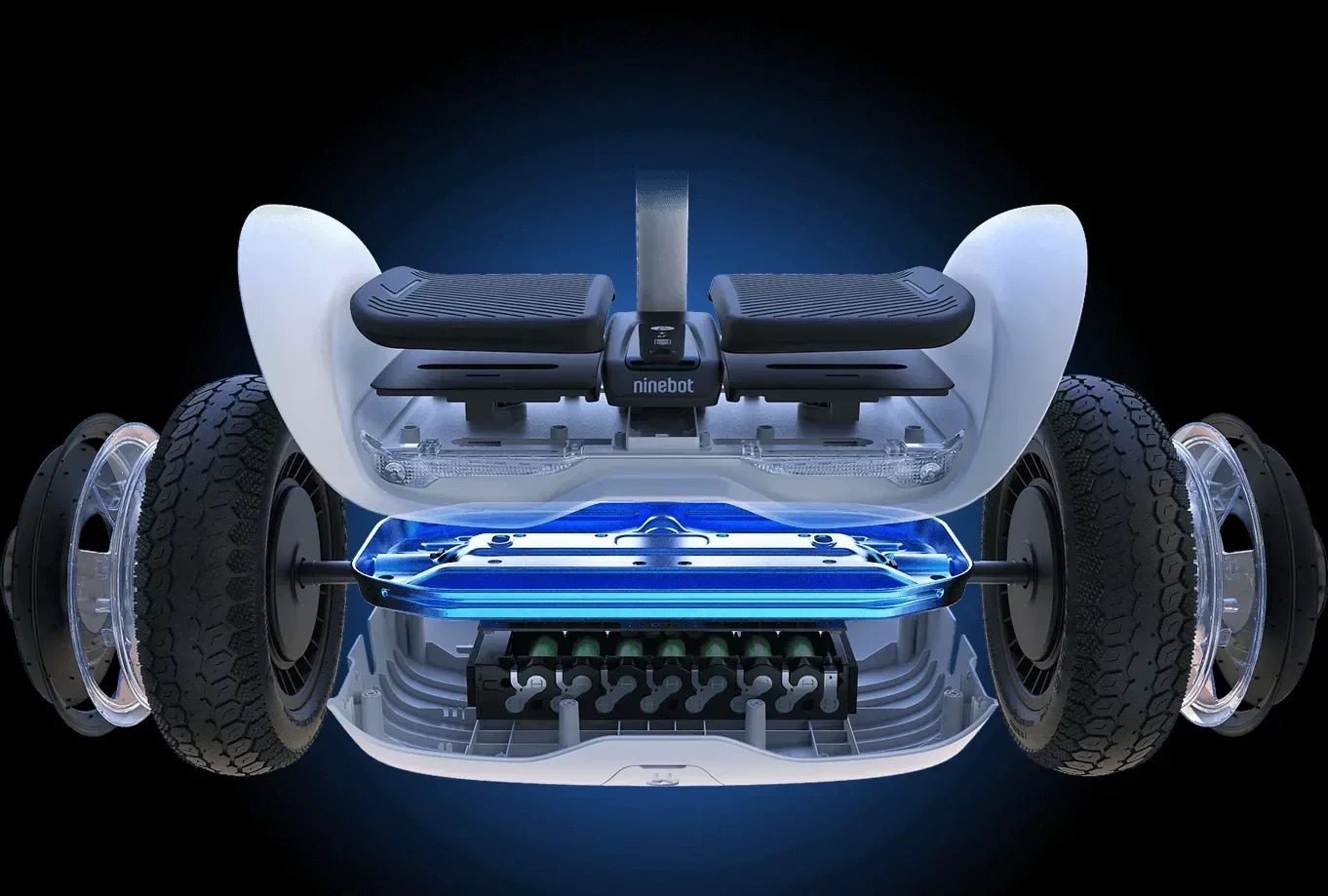 L6 Electric Balancing Scooter App Control Three Modes Speed Children's Kickscooter Hover Board 36v 100w Commuting Car