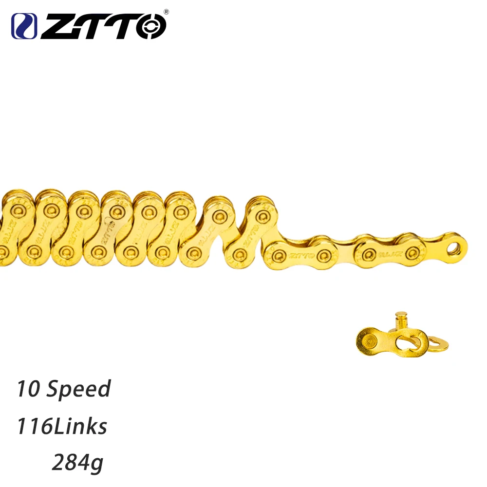 ZTTO MTB ロードバイクゴールドチェーン 6/7/8s 9s 10s 11s 12s