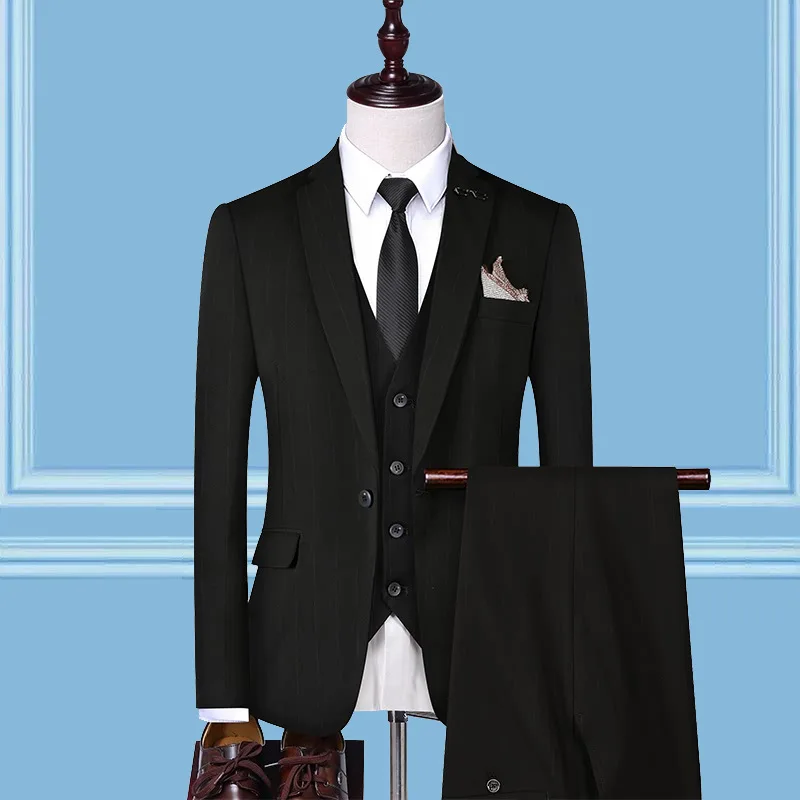 

Custom Made Groom Wedding Dress Blazer Suits Pants Business High-end Classic Dress Trousers 21079666
