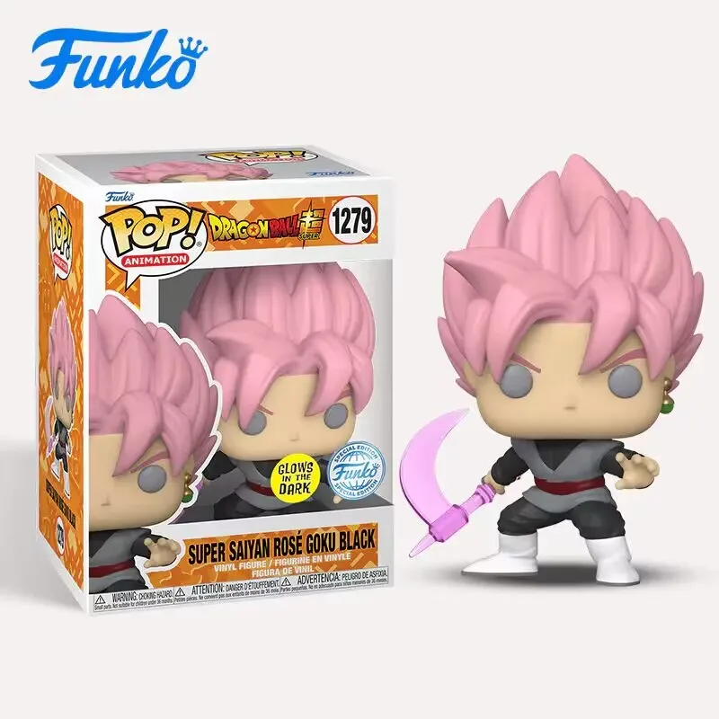 thumbnail image 1 of Funko POP Animation Dragon Ball Super Sitan Rose Goku Black #1279 Figuras de vinilo Muñecas Figuras de acción Juguetes Muñecas coleccionables Regalos, 1 of 4