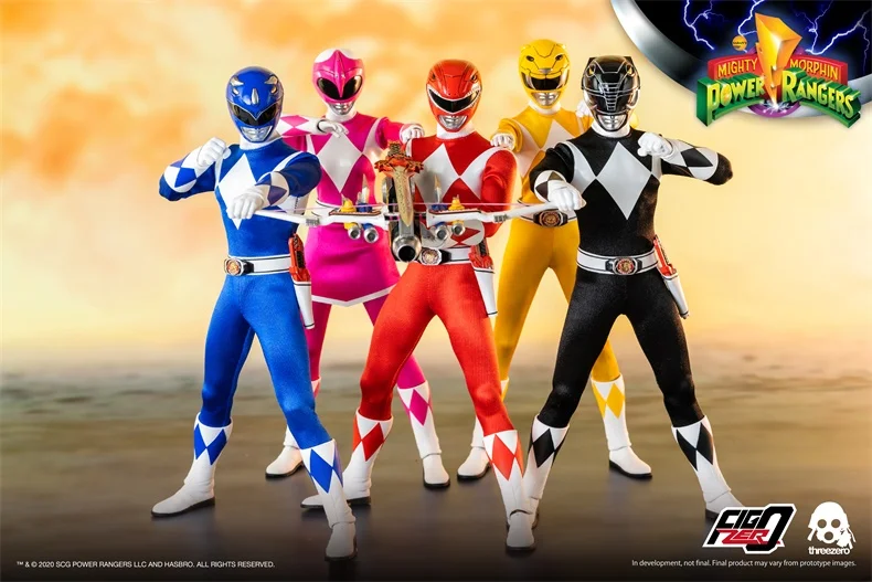 In Stock Threezero 3a Dino Megazoro Power Rangers Model Toys 