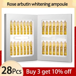 Arbutin Whitening Ampoule Set Nicotinamide Moisturizing Essence Rose Repair Damaged Skin Serum Collagen Beauty Skin Care Product