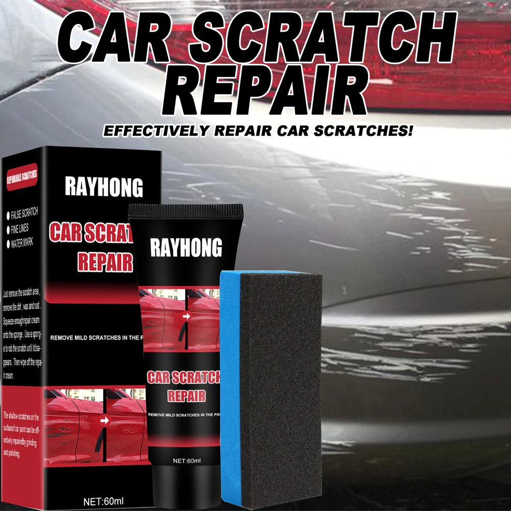 Car Scratch Repair Pen Scratch Remover Compound Remove Stubborn Dirt Polishing Refinishing Wax Car Paint Scratch Repair Wax Auto Paint Care