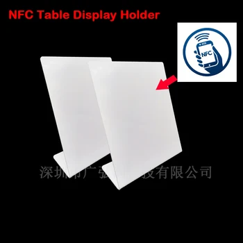 NFC 테이블 디스플레이 거치대 NTG 213 칩 PVC 13.56Mhz 144 바이트 칩 메모리, 구글 NFC 검토 카드 NTG 213 NFC 데스크 스탠드, 5 개