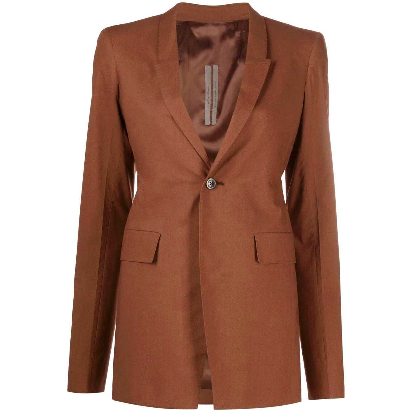 Ladies Casual Long Blazer Lapel Collar 1 Button Wedding Party Elegant Dress Custom Women Slim Fit Coats