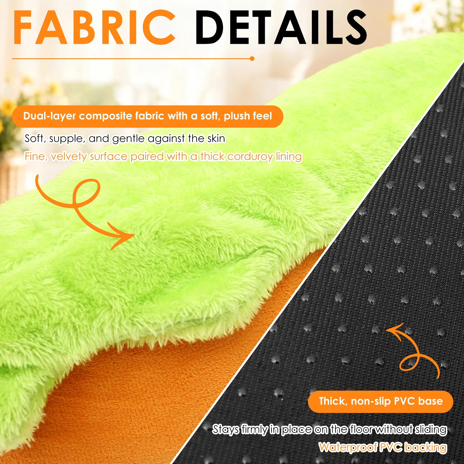 Hot Dog Design Pet Bed Soft Plush Dog Cat Sleeping Mat Removable Washable Pet Bun Sofa Bed