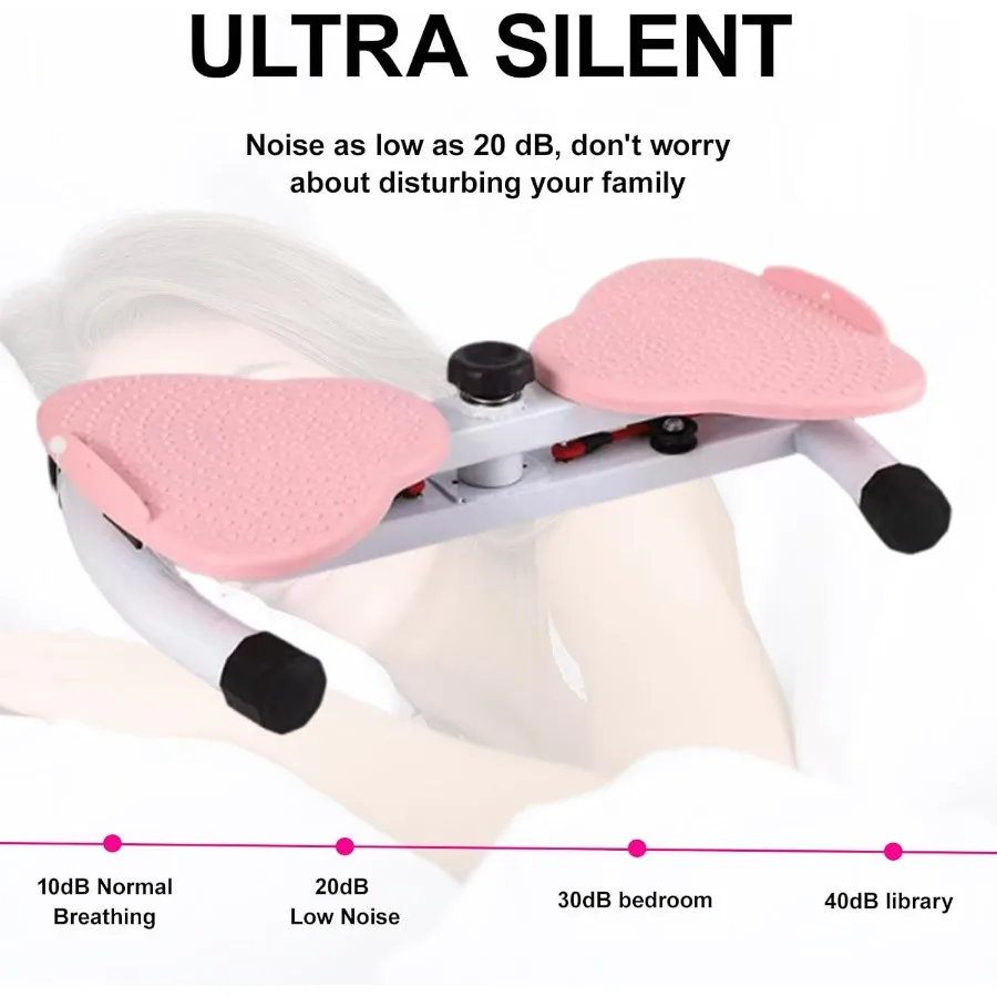 Waist Trainer Board AB Twister Board for Exercise, Military-Grade Carbon Steel with Reflexology Foot Nodes for Core Strength & F