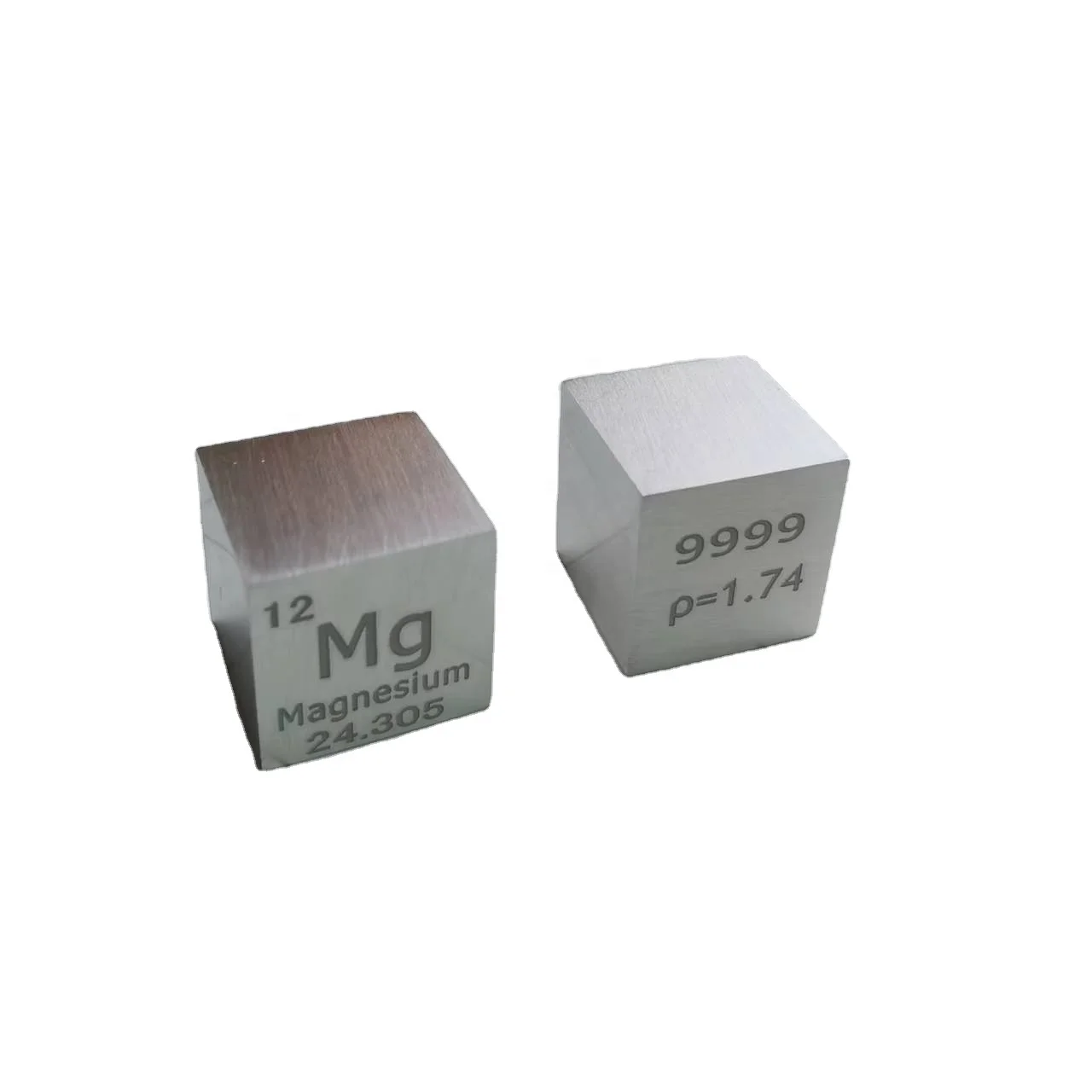 

9%99.9 High Magnesium Metal Cube 10mm Density Element Cube For Collection