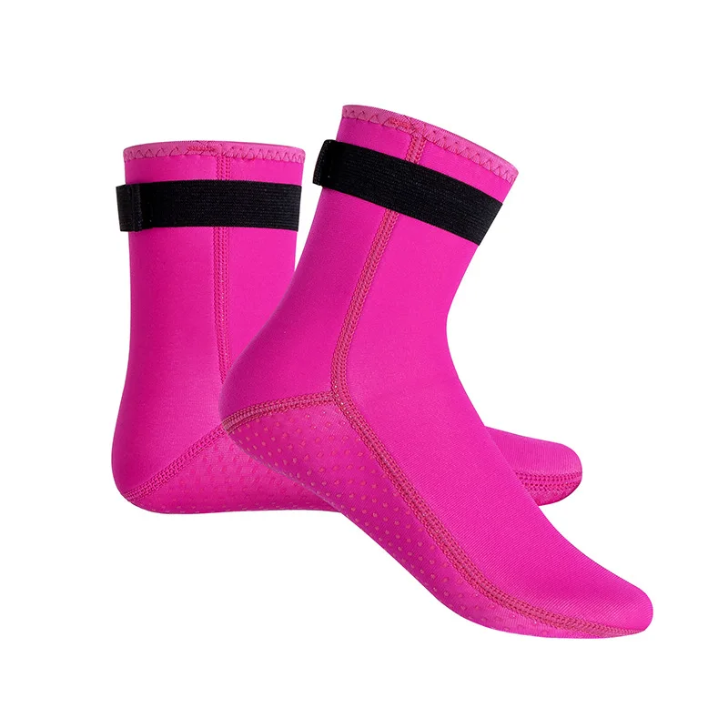 Diving Short Socks 3mm Neoprene Beach Water Socks-Anti Slip Keep Warm for Snorkel Swim Youth Men Women For Surfing Snorkeling 6