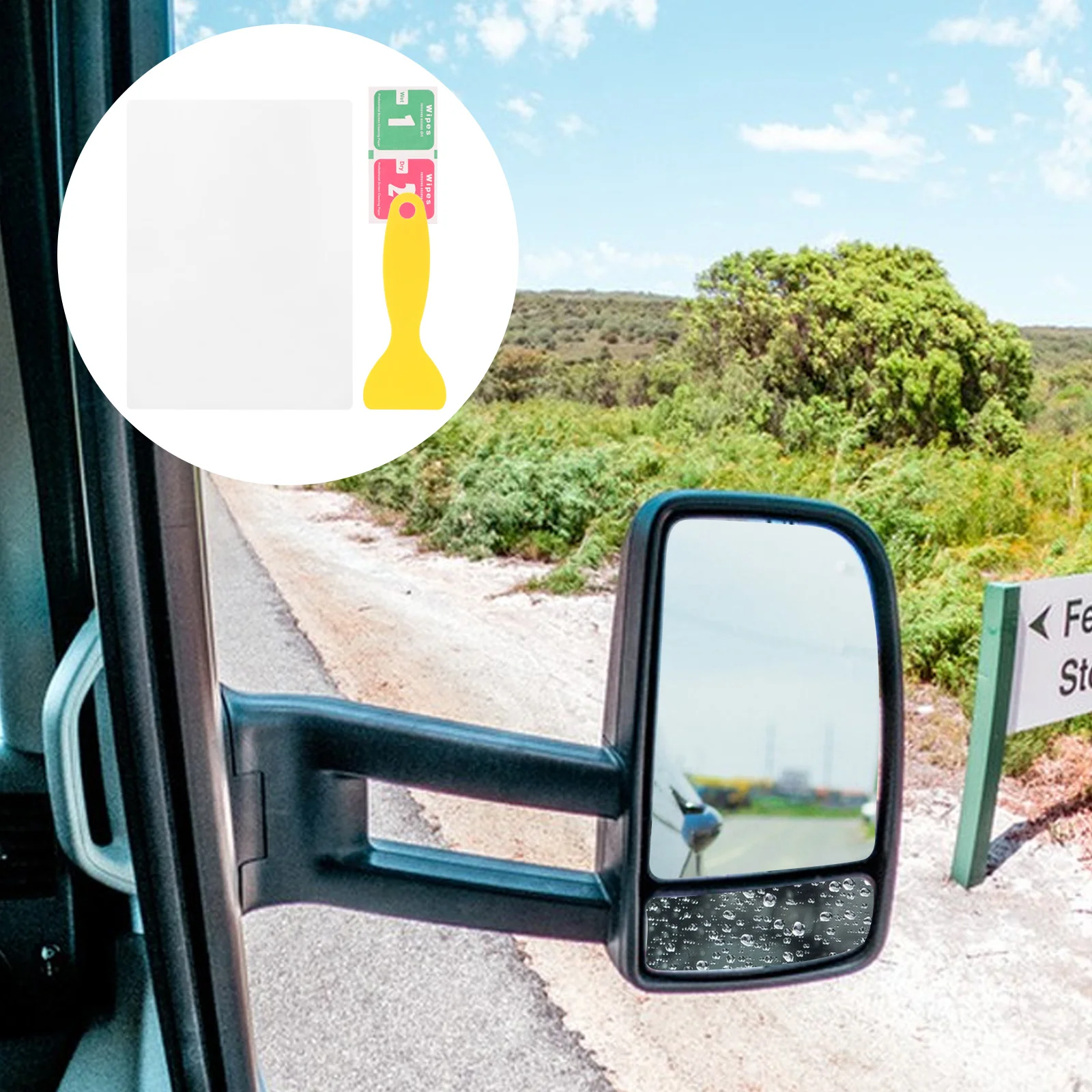 

Automotive Car Rear View Film Side Mirror Full Screen Protector Rearview Stickers