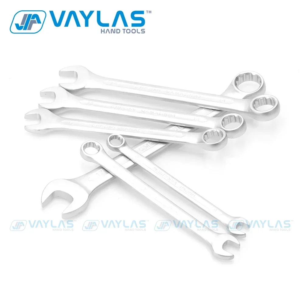 Open Box End Combination Wrench 6-32mm Chrome Vanadium Opened Ring Combo Spanner Household Car Repair Hand Tools Home Use Keys