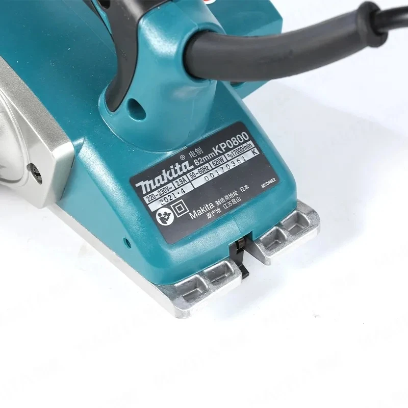 Makita KP0800X Electric Hand Planer,620W 17000RPM,Wood Cutting Power Tools with 2.5mm Adjustable Cut Depth,Ideal Planer Woodwork 4