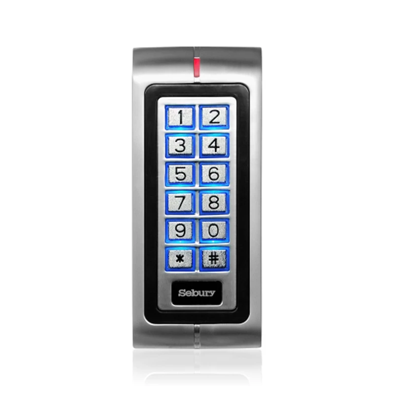Metal Shell Standalone Access Control K2 Support 125mhz EM ID Card 1000 Users