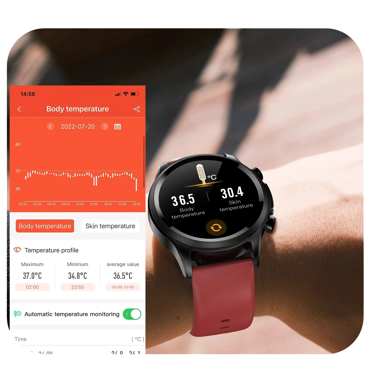 2023 AMOLED Ʈ ġ ECG ǰ   ð    ͸ Smartwatch ο