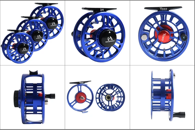 Maximumcatch TORO 3-8WT Fly Fishing Reel Micro Adjusting Drag CNC