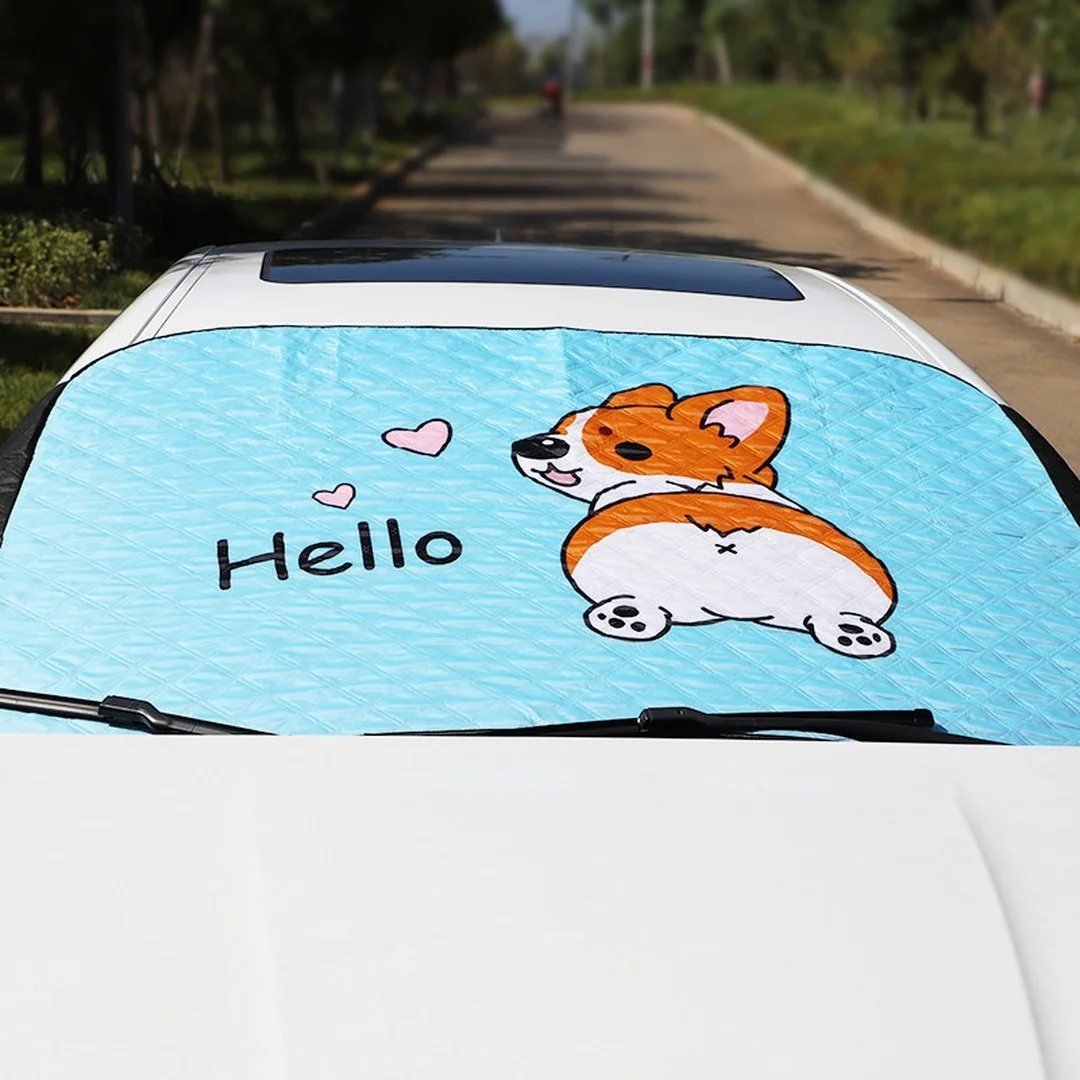 Car Universal Windshield Sunshade Car Sun Visor Security Design