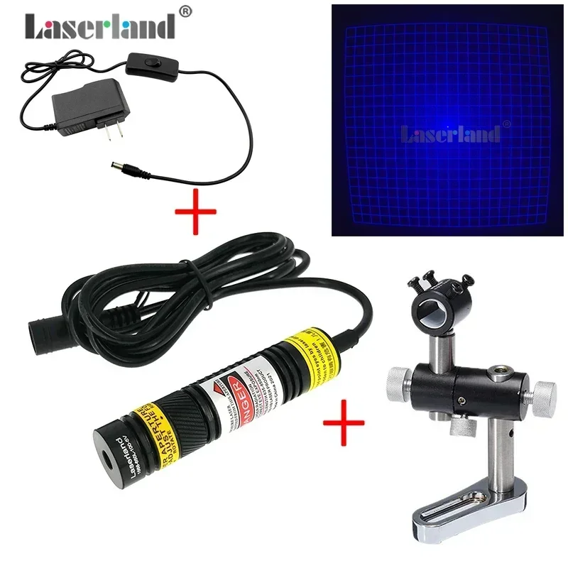 

20x20 Grid 450nm Blue 3D Structural Light Source Lazer Scanner Grating Laser Module