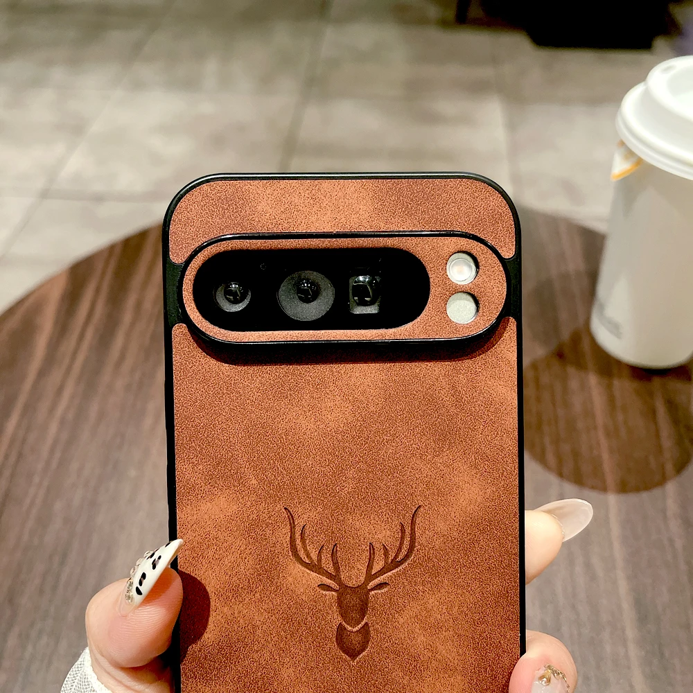 Elegant Retro Leather Phone Case - Premium Vintage Design Cover