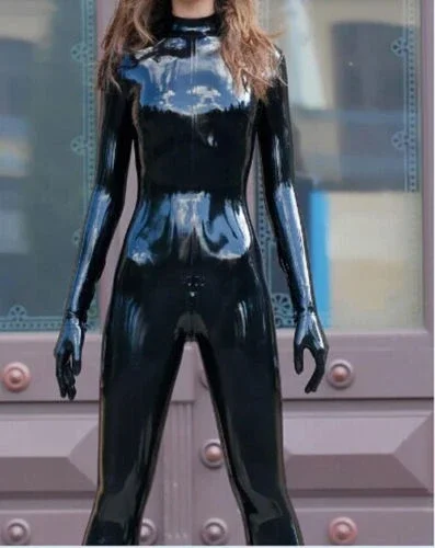 thumbnail image 1 of [Eres mi secreto] Mono ciberpunk para mujer, traje con estampado de robot steampunk, disfraz de fiesta de carnaval, traje de cosplay Zentai, 1 of 5
