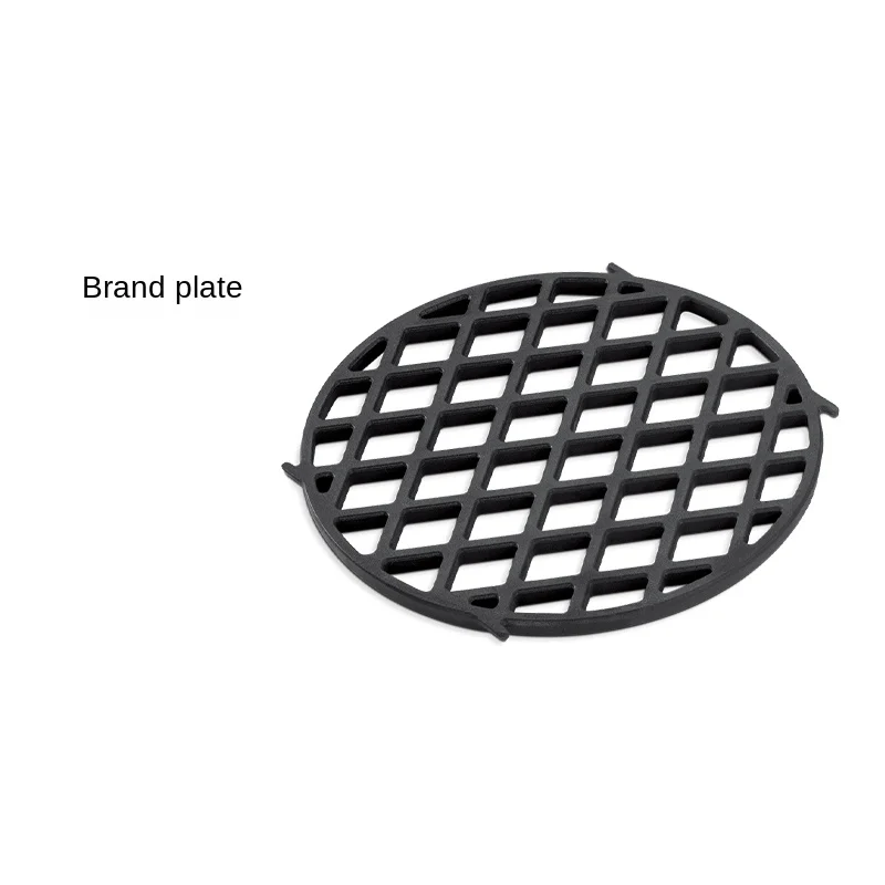 

Branding plate, checkered cast iron baking plate
