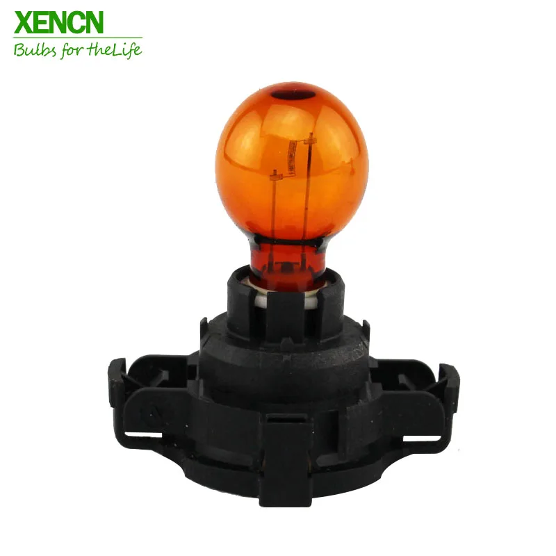 

XENCN PY24W PGU20-4 12190 12190NAC1 12V 24W Amber Car Front Rear Indicators Bulb E4 For BMW