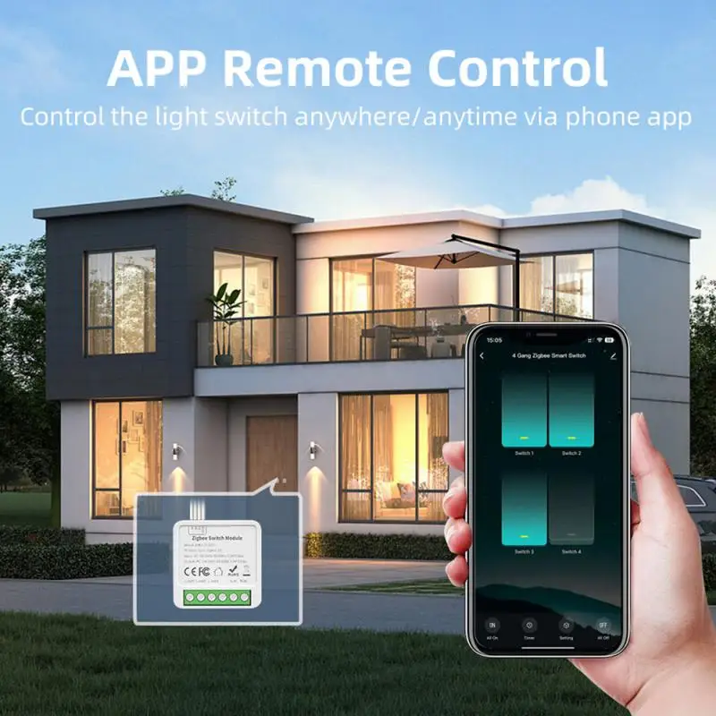 Рисунок 4 - Мини-выключатель Zigbee с Wi-Fi для умного дома