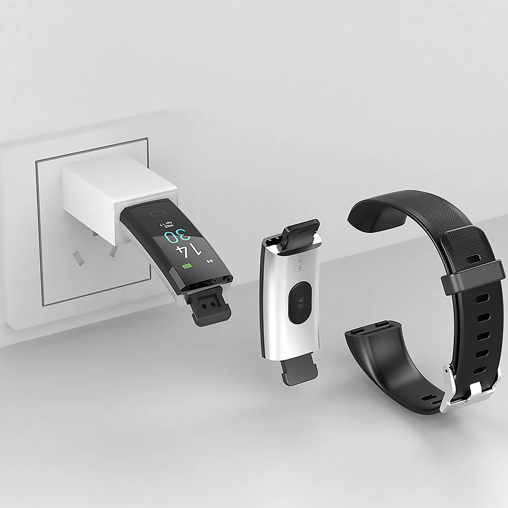 S5 Multifunction Smart Wristband Heart Rate Monitor Fitness Tracker IP68 Watch Lightness Portability Convenient Carrier