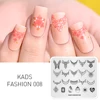 KADS Nail Art Stamp Stamping Template Image Plate Flower Animal Leaf Pattern Nails Stencil Tool DIY Manicure Template 3