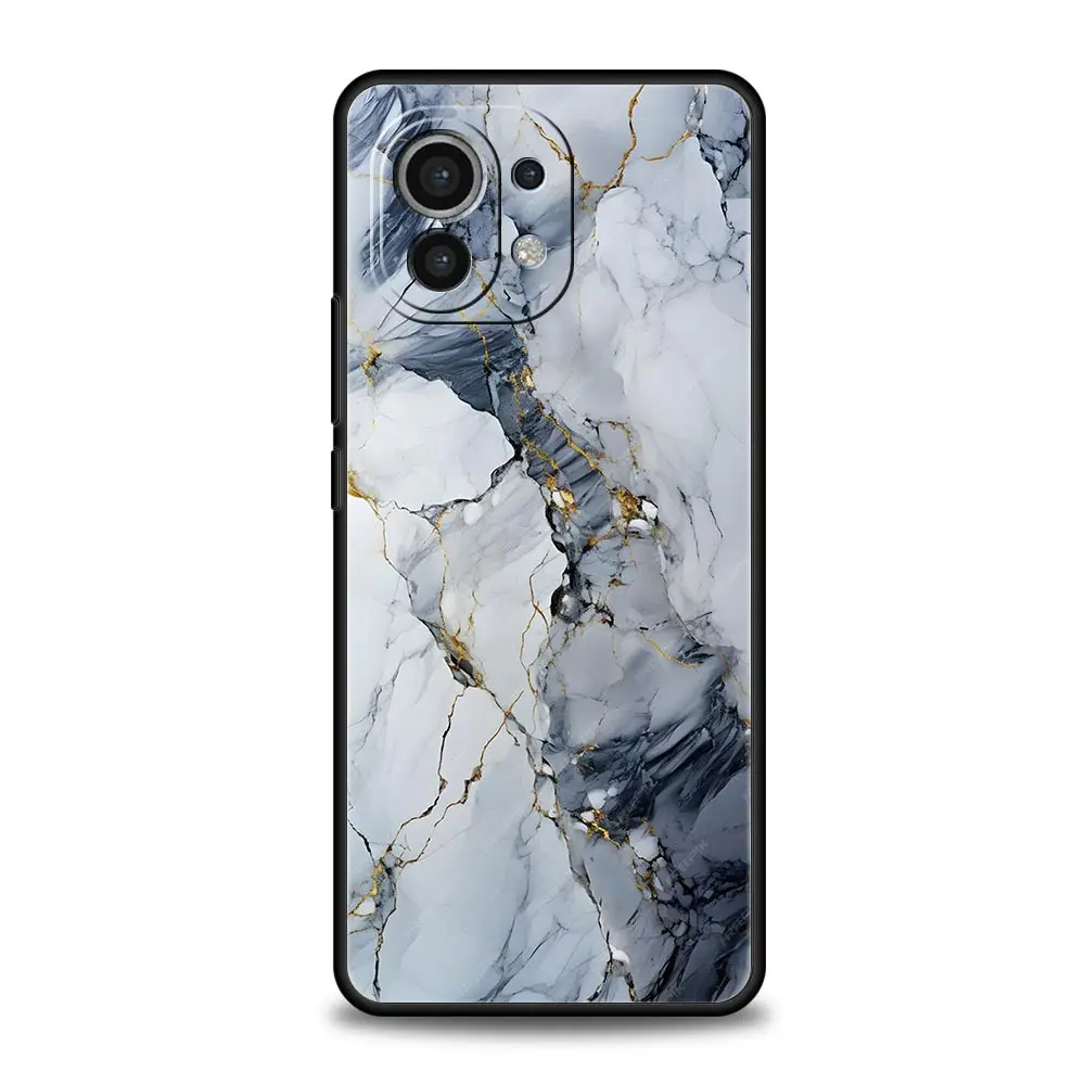 Fashionable Marble Pattern Soft TPU Phone Case