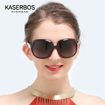 Polarized women's sunglasses oversized fashionable sunglasses UV400 protection fashionable and simple sports 100% UV protection 1
