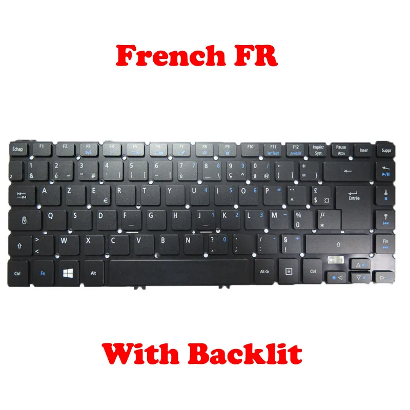 Arabia Backlit Keyboard For ACER V5-452G V5-452PG 9Z.N9SBC.10A V5-472 V5-472G V5-472PG V5-473 V5-473G V5-473PG P446-MG P645-M V