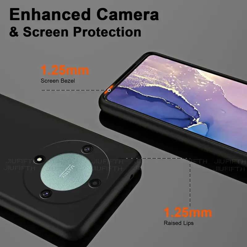 Flexible Liquid Silicone TPU Phone Case - Protective Cover and Coque Capa