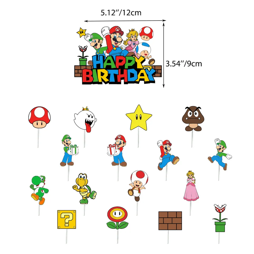 Wholesale & Custom Super Mario Bros Birthday Supplies From Global Suppliers - View #6