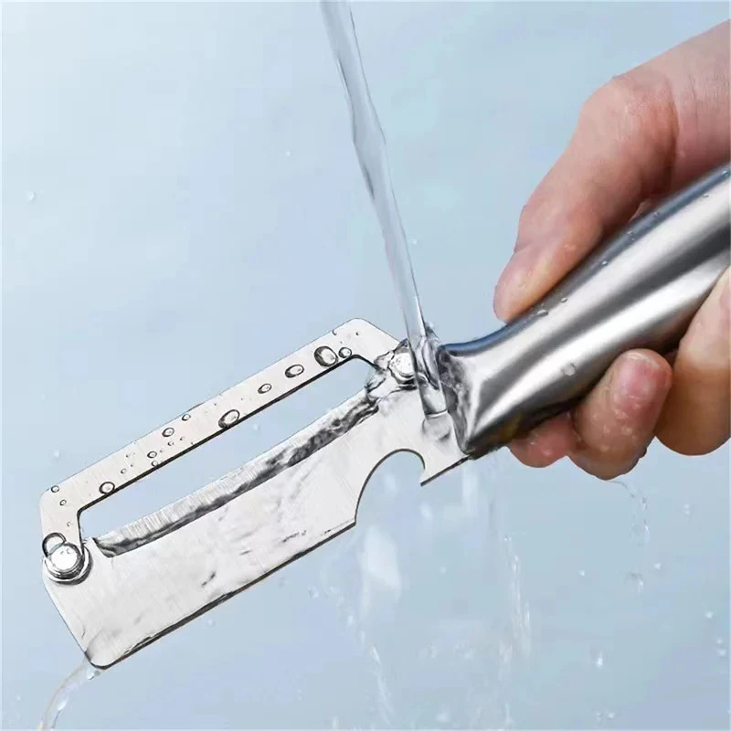Stainless Steel Fruit Peeler Kitchen Vegetable Zinc Alloy Paring Knife Suitable for Pumpkin Winter Melon Pineapple Fruit vegetable peeler kitchen knife fruit knife