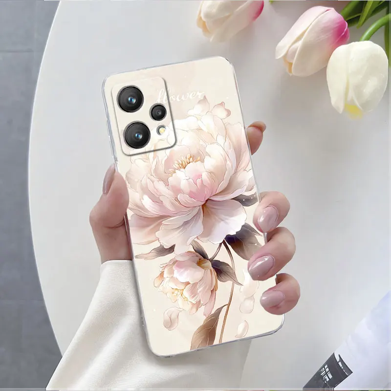 Luxury Butterfly Flower Clear Soft Silicone Phone Case - Enhanced Protective Cover