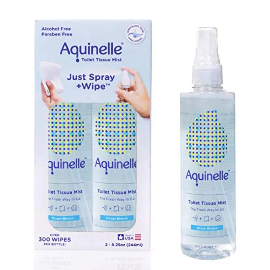 EcoFriendly Toilet Tissue Mist Spray 2PK
