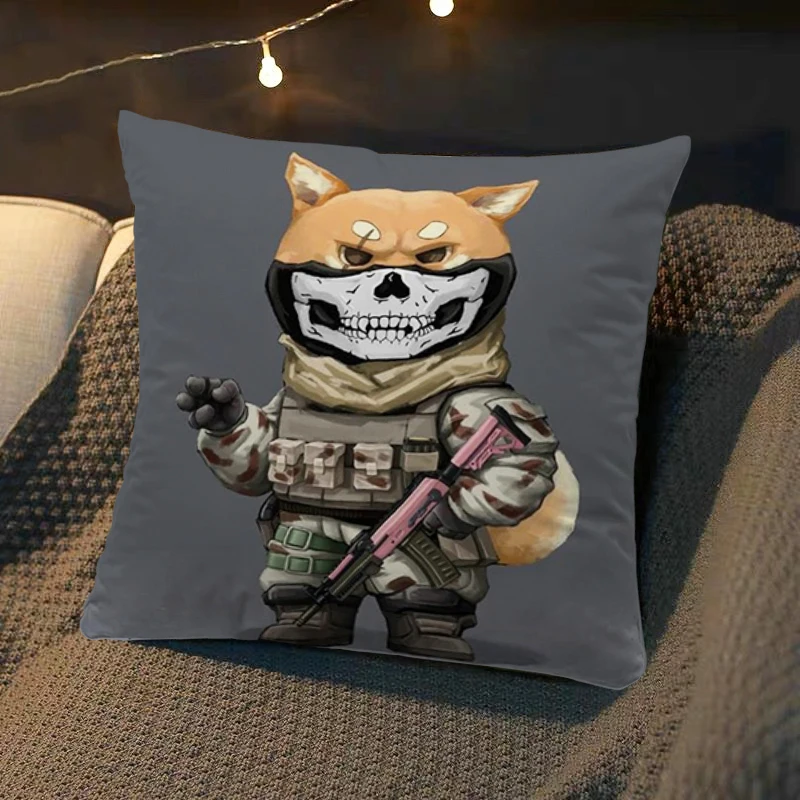 

Pillowcases Dogs Call of Dutys Square Cushion Cover Pillow Covers Pillow Case Sofa Car Bed Room Decor Dakimakura Wedding Gifts