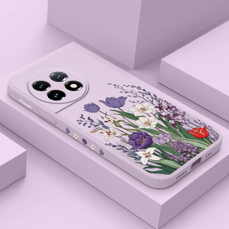Good Luck Lotus Liquid Silicone Phone Case