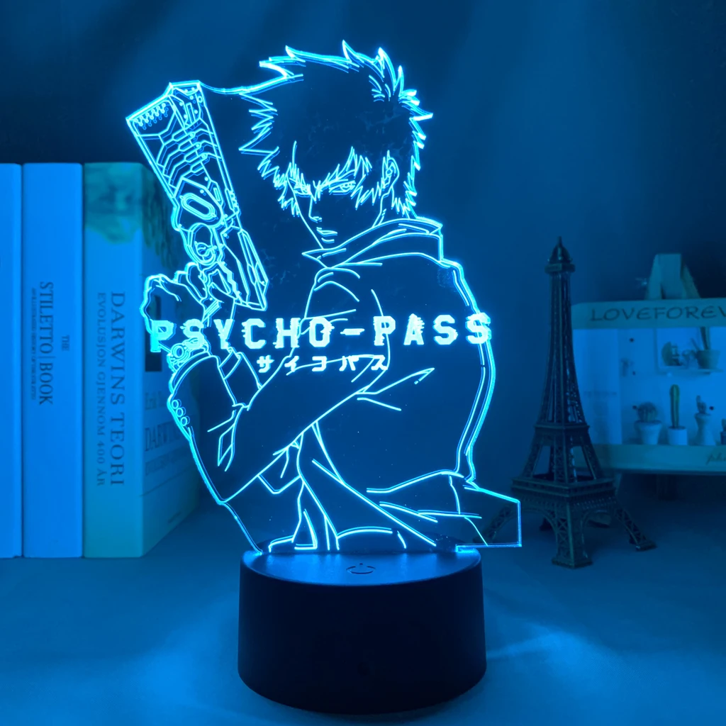 Anime Led Light Psycho Pass shinya kogami and makishima for