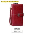 Burgundy-Three Fold