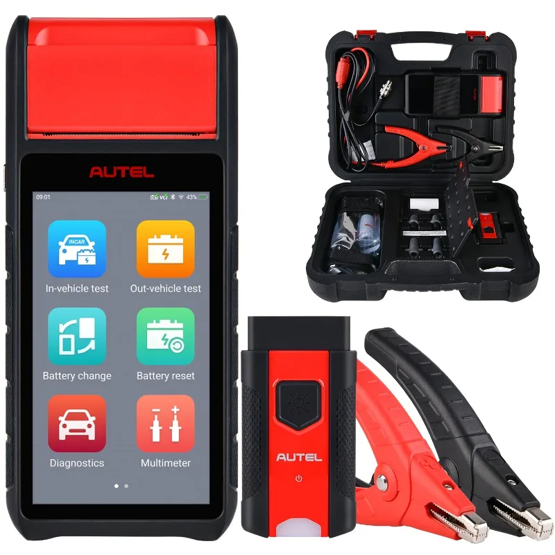 

Autel Maxibas BT608 Car Diagnostic Tools Battery & Electrical System Analyzer Auto Diagnostic Scanner Vehicle Tools