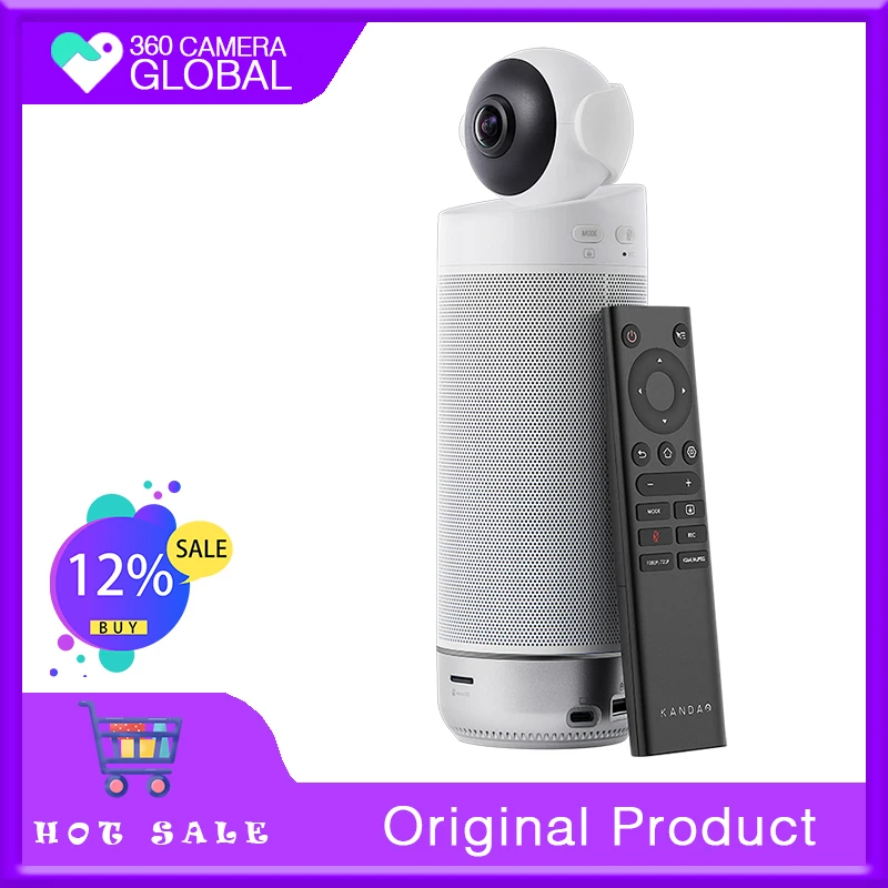 Kandao Meeting S 180&deg; Ultra-wide-angle Intelligent Video Conferencing All-in-one Machine With Android System