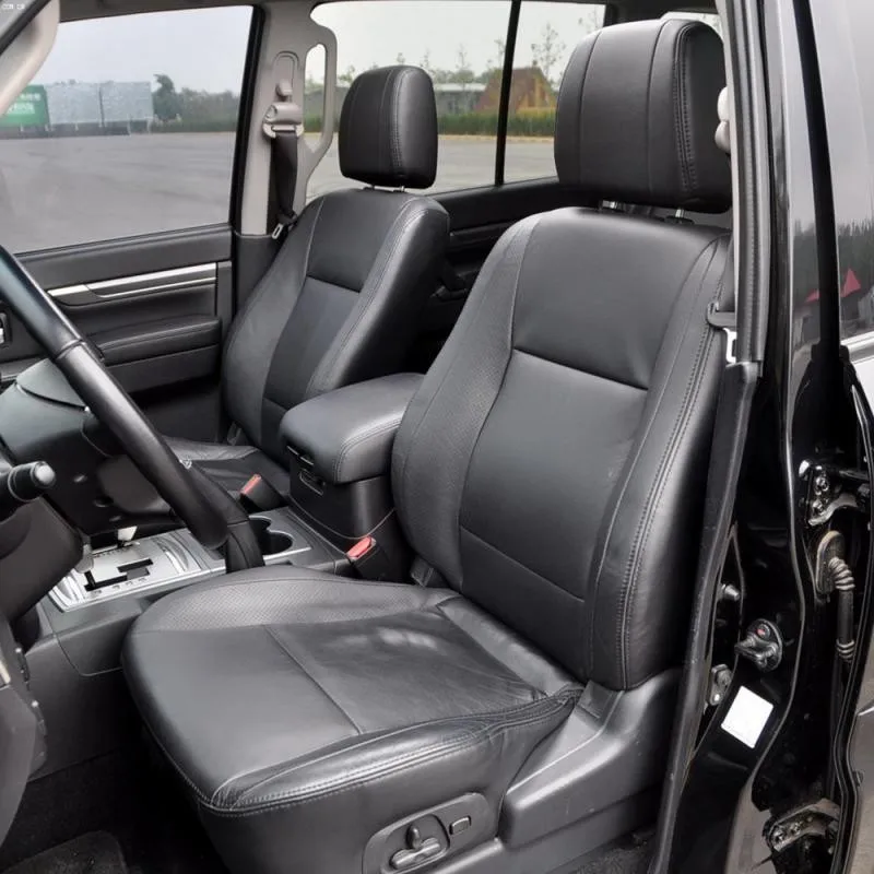 

Комплект чехлов из искусственной кожи на сиденья автомобиля для Mitsubishi Pajero 2006 2007 2008 2009 2010 2011 2012 2013 2014 2015 2016