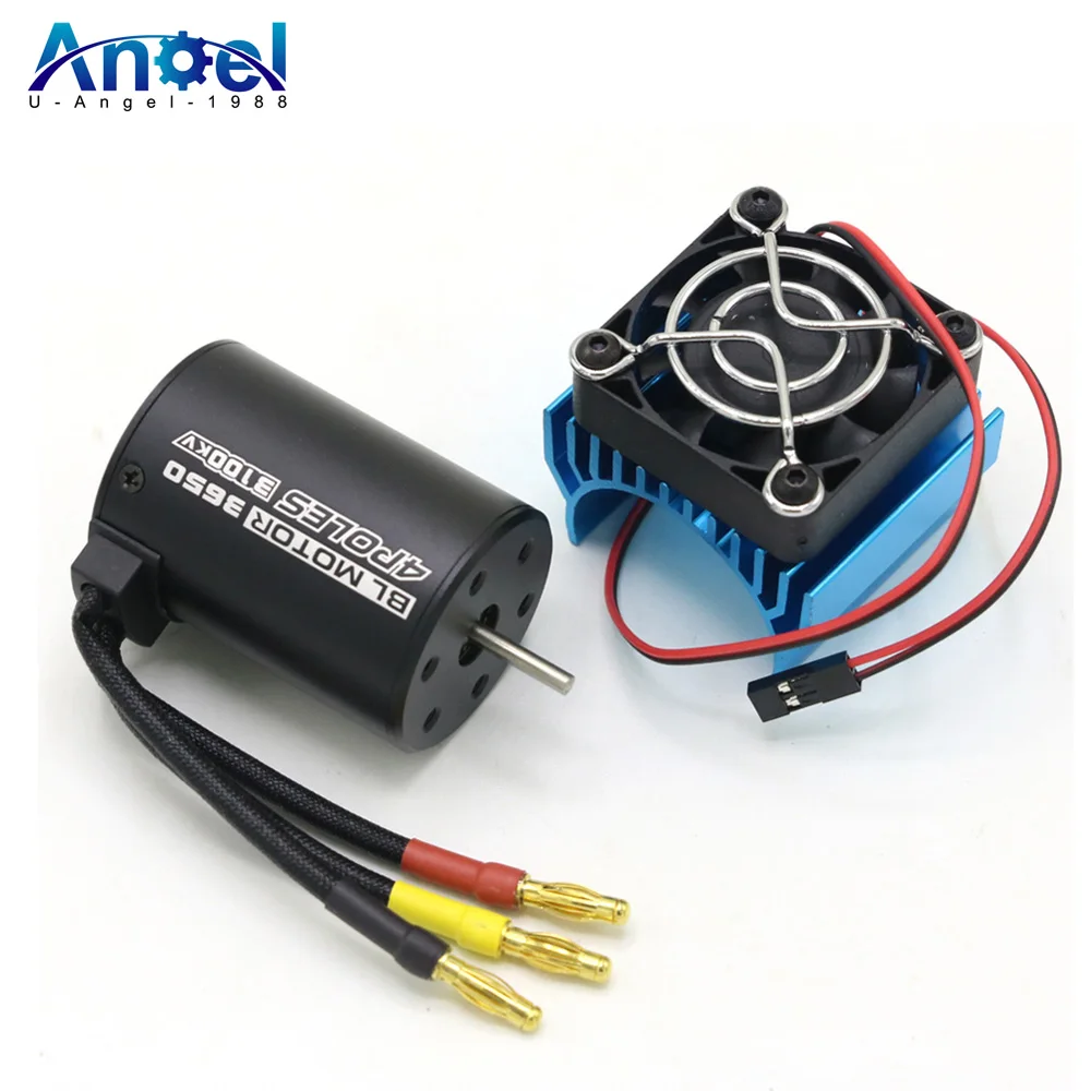 

Waterproof 3650 3100KV / 3900KV / 4300KV / 5200KV Brushless Motor & 45A 60A 80A 120A ESC Combo Set for 1:10 RC Car RC Boat Part