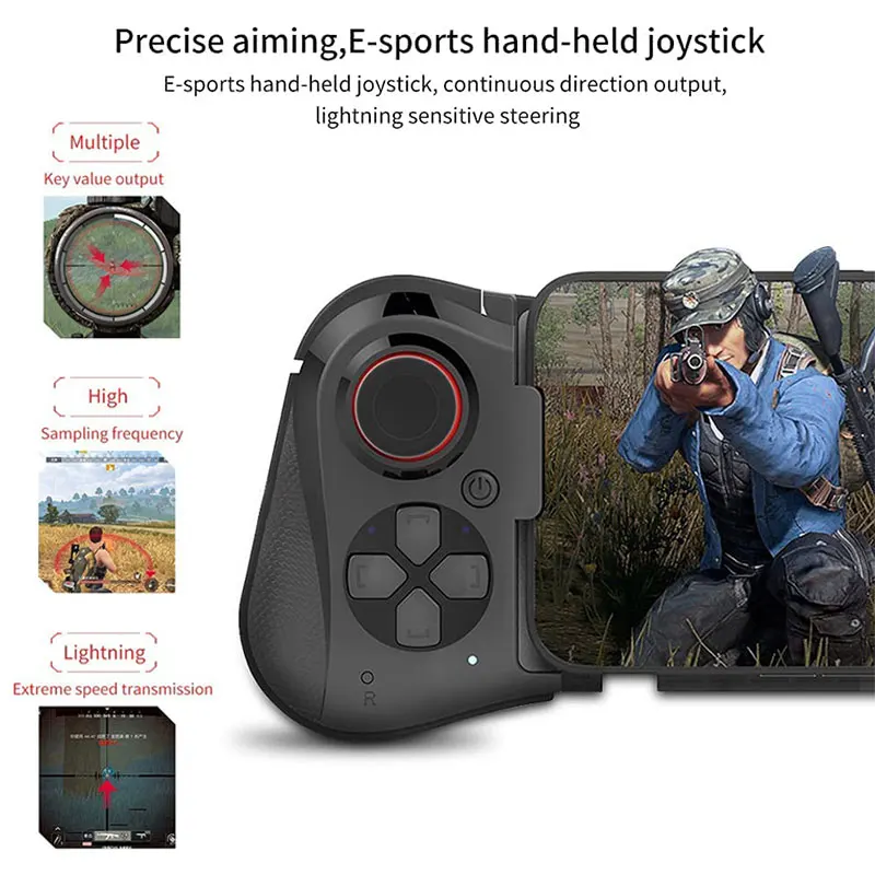 MOCUTE Gamepad 060 IOS13.4  ڷ  е ̽ƽ iPhone/ȵ̵    Ʈѷ Mocute060 ̽ƽ
